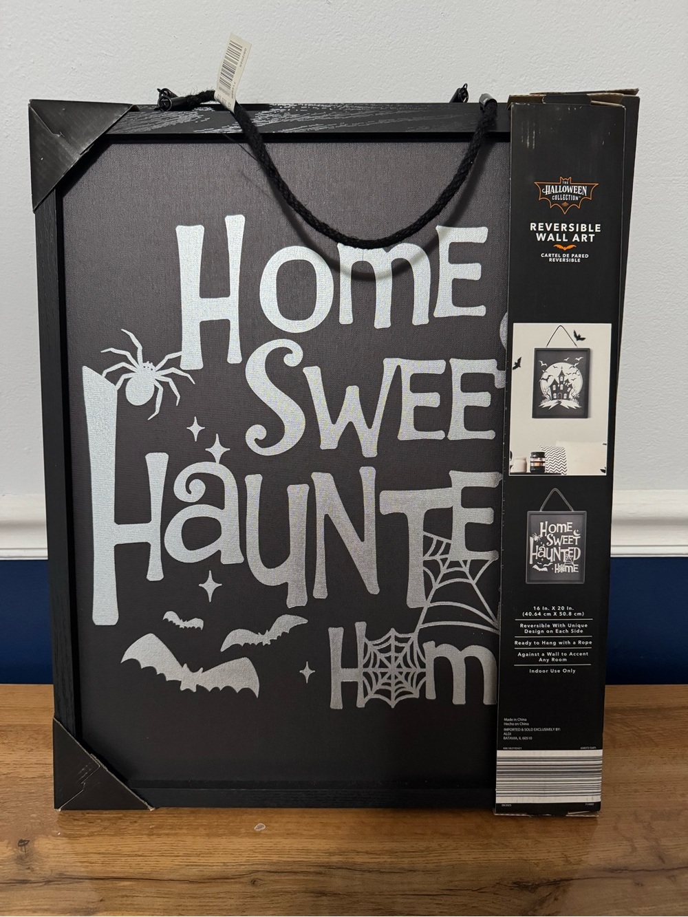 Halloween Reversible Wall Art 16x20 Choose 1 NWT - Picture 5 of 6